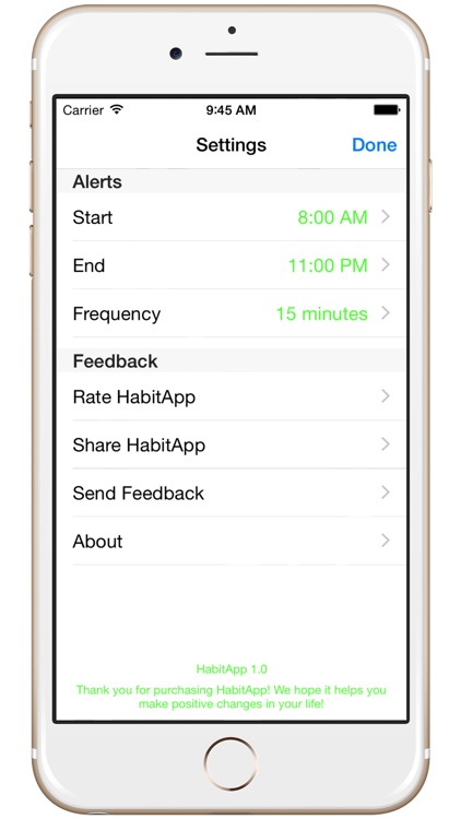 HabitApp - Improve your life one habit at a time screenshot-4