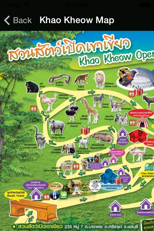 Khao Kheow Open Zoo screenshot 3