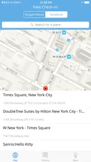 fake checkin iphone screenshot 2