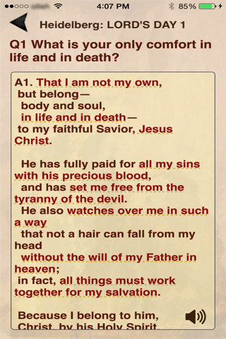 The Heidelberg Catechism screenshot 4