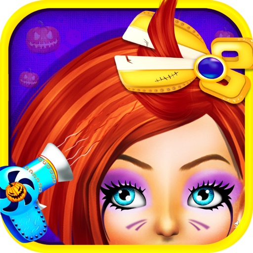 Crazy Halloween Hair Salon iOS App