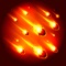 Blast your way through waves of asteroids, beautifully rendered in 3D with powerups, shields, and plenty of explosions