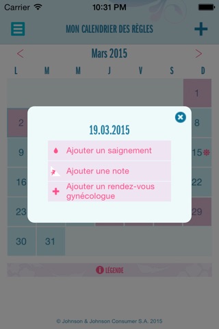 o.b.® calendrier screenshot 3