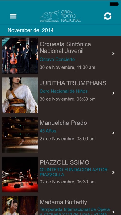 How to cancel & delete Gran Teatro Nacional del Perú from iphone & ipad 2