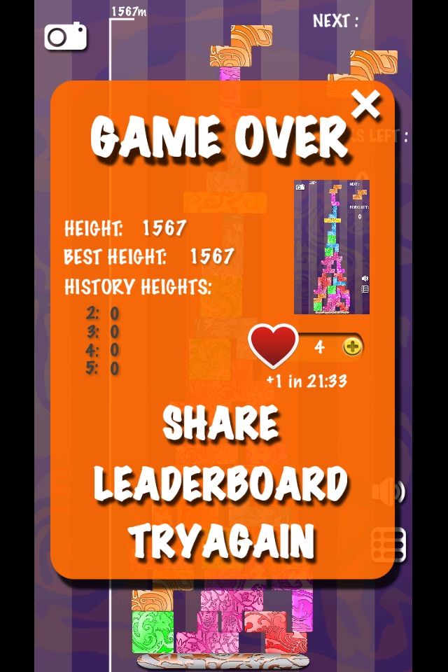 66 Bricks : Master Stacker Build Tower - Fun and addictive need patience physical balance puzzle game! screenshot 3