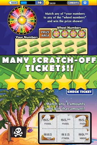 ```Las Vegas``` Scratchers : Free Scratch-offs Lottery Game screenshot 3