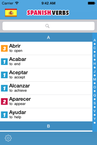 spanish verbs Free ! screenshot 2