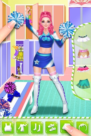 Cheerleader Salon - Sports Chic & Fan Girl Mania! screenshot 4