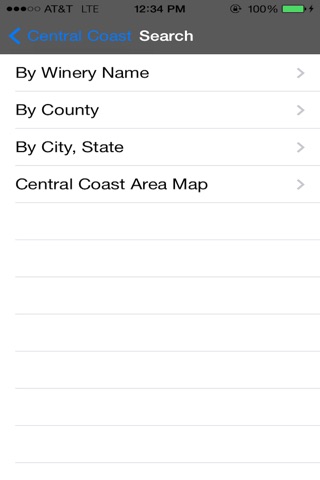 Central Coast Winery Finder screenshot 2
