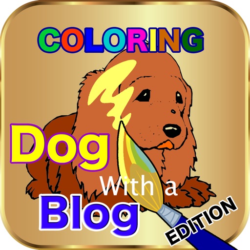 Kids Drawing & Coloring For Dog With a Blog Version