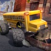 城市 公交车 模拟器 . 免费 校车 驾驶 赛车 游戏 极端的 公交 卡车 德比