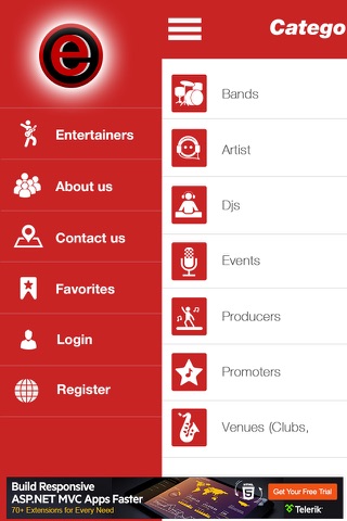 Entertainer App screenshot 2