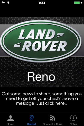 JLR RENO screenshot 2