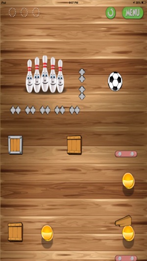 Soccer Bowling - Challenge My 3D Action King(圖4)-速報App