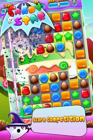 Candy Star Mania - Match 3 Puzzle Game screenshot 3