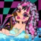 You have to be there as Draculaura personal beautician, makeup artist and fashion designer