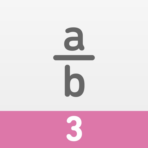 Fractions 3: Addition and Subtraction of Fractions iOS App