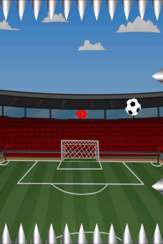 Spiked Soccer Ball - Flick Dodging Dash screenshot 2