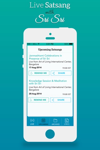 Live Satsang with Sri Sri screenshot 4