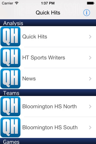 Quick Hits Sports screenshot 2