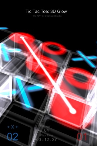 TicTacToe 3D Glow screenshot 2