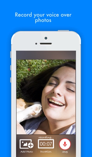 Photo Notes - Add voice memo over your i
