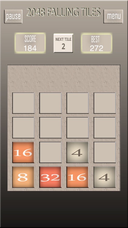 2048 Falling Tiles Puzzle - New Edition with a Twist