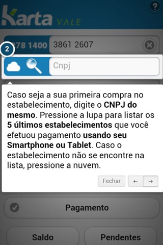 Karta Estabelecimento screenshot 3