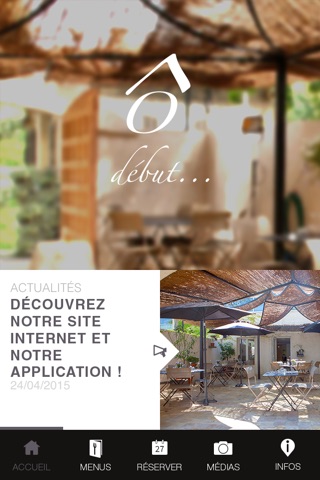 Ô Début - Restaurant Aix-en-Provence screenshot 2