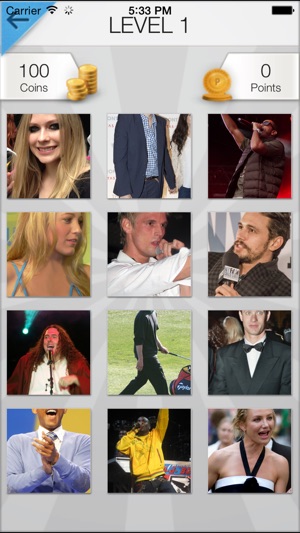 Word Pic Quiz - Famous Faces Trivia(圖2)-速報App