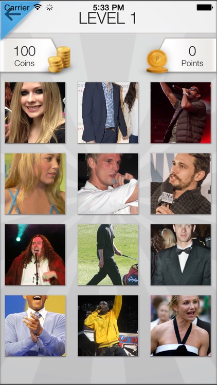 Word Pic Quiz - Famous Faces Trivia