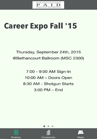 PAID Career Expo screenshot 2