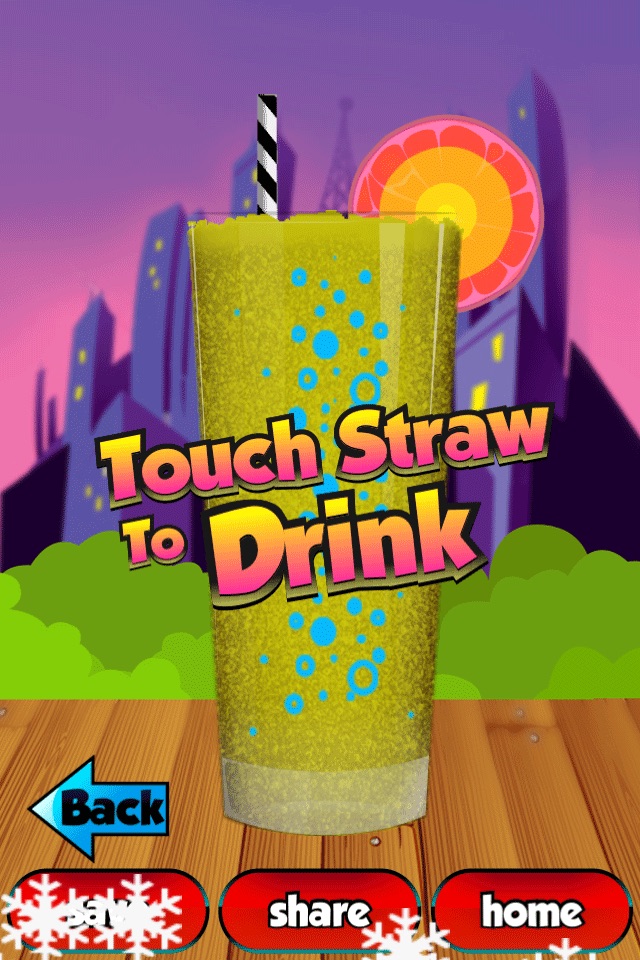 Carnival Fair Slush Drink Maker- Uber Fun Smoothie Game screenshot 2
