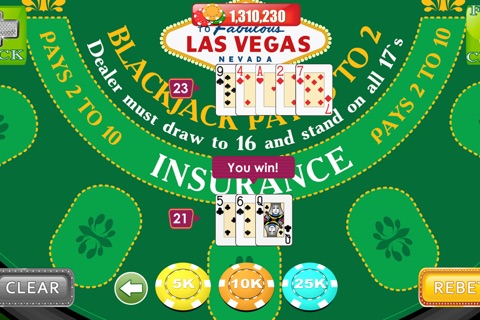 Blackjack Las Vegas screenshot 3