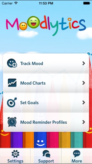 Moodlytics Pro - The Smart Mood Tracker(圖1)-速報App