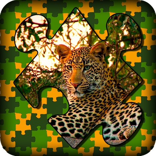African Animals Living Jigsaw Puzzles & Puzzle Stretch iOS App