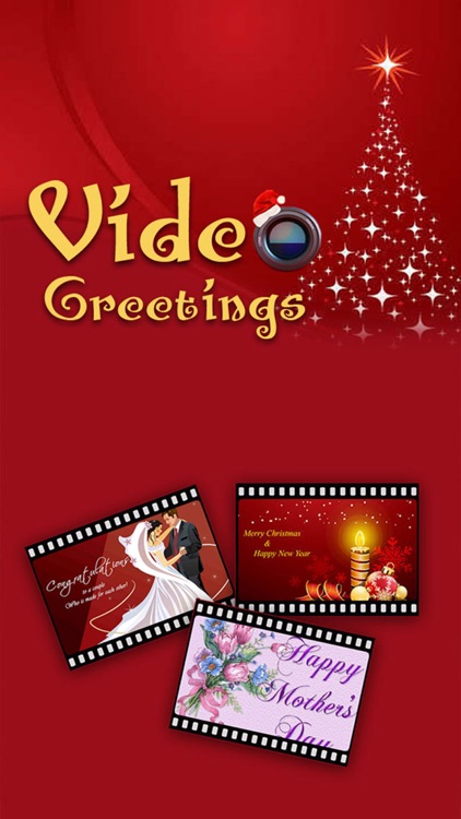 Video Greeting Creator: Make customized Xmas, New Year, Valentine's Day eGreetings