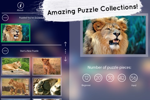 Venn Lions: Overlapping Jigsaw Puzzles screenshot 4