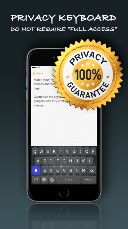AwesomeKey Pro ™ color theme keyboard for iOS 8