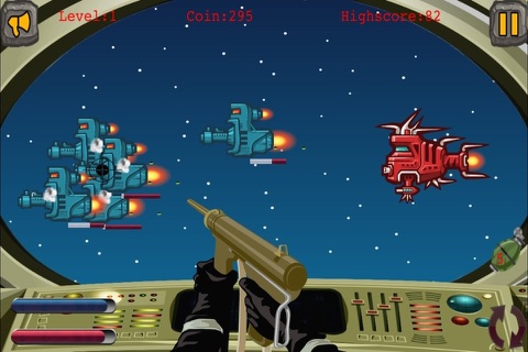 A Star Fighter Attack - Cosmic  War Defense screenshot 2
