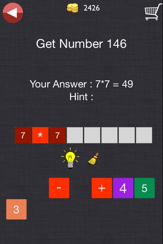 Math Puzzles - exciting math game screenshot 2