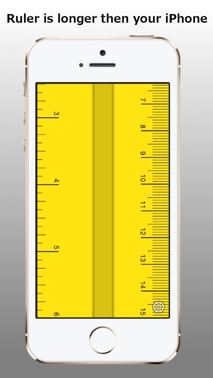 Iphone deals ruler inches