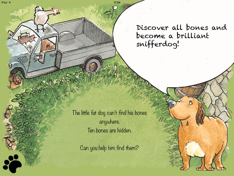 The darned tricky tangled story of the little fat dog -  by Hans Peter Willberg and Peter Beckhaus