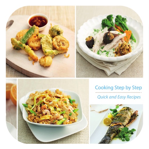 Cooking Step by Step - Quick and Easy Recipes for iPad icon