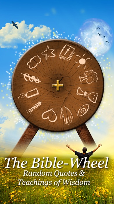 How to cancel & delete Bible Wheel - Random Quotes and Teachings of Wisdom from iphone & ipad 1