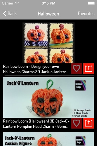 Rainbow Loom Guide - Halloween Special screenshot 2