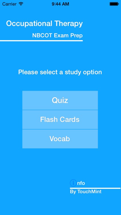 Occupational Therapy - NBCOT Study Quiz Exam 2016