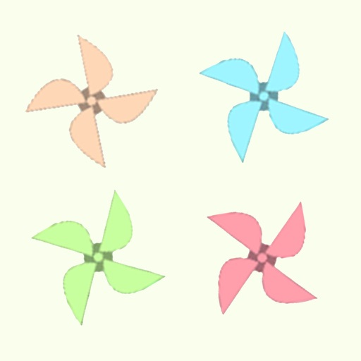 Gravity Windmill - Link The Different Color  Windmills iOS App