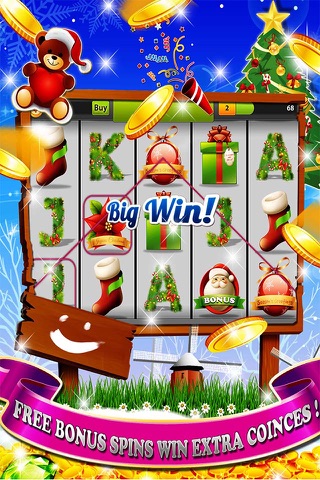 A+++ Christmas Party Slots : Free Slot Machine Game with Big Hit Jackpot screenshot 2