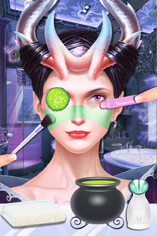 Glam Doll Salon - Evil Wicked Queen screenshot 2